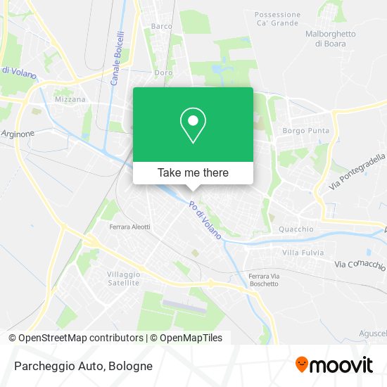 Parcheggio Auto map