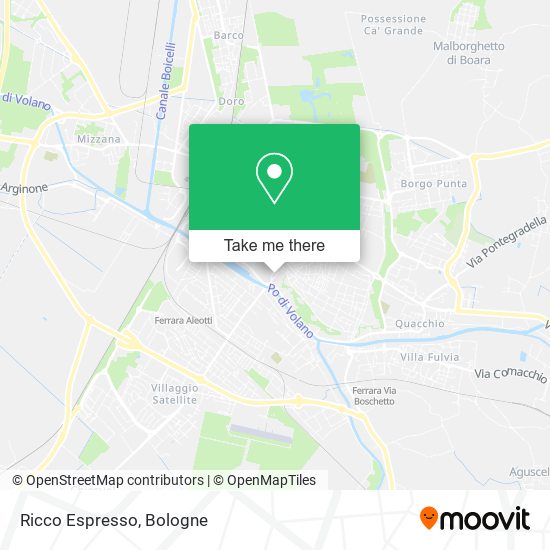 Ricco Espresso map