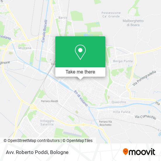 Avv. Roberto Poddi map
