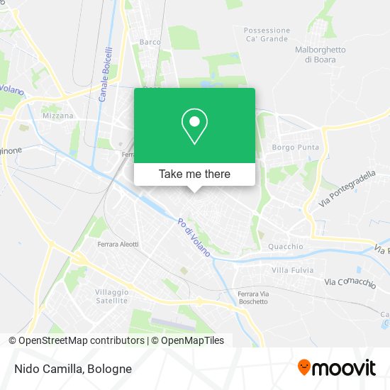 Nido Camilla map
