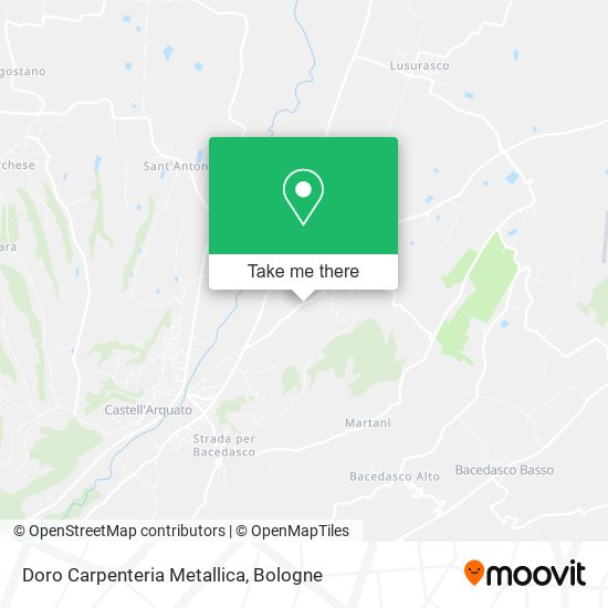 Doro Carpenteria Metallica map