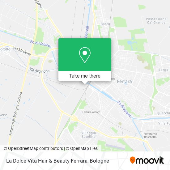 La Dolce Vita Hair & Beauty Ferrara map