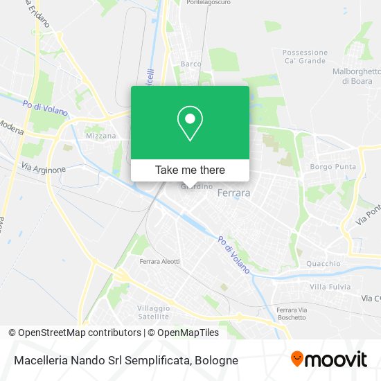 Macelleria Nando Srl Semplificata map