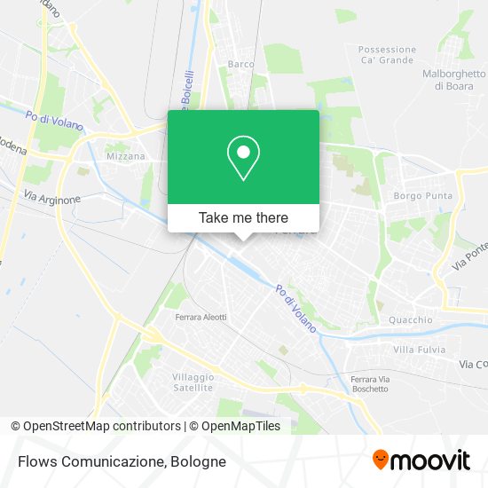 Flows Comunicazione map