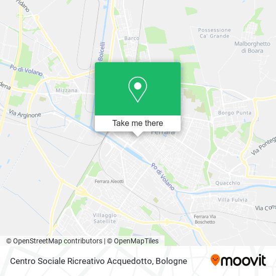 Centro Sociale Ricreativo Acquedotto map