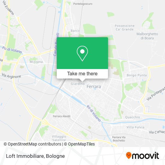 Loft Immobiliare map