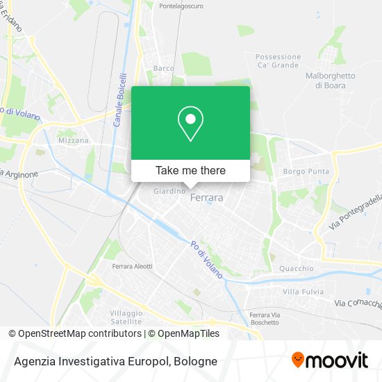 Agenzia Investigativa Europol map