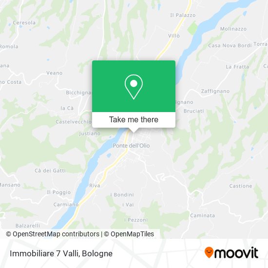 Immobiliare 7 Valli map