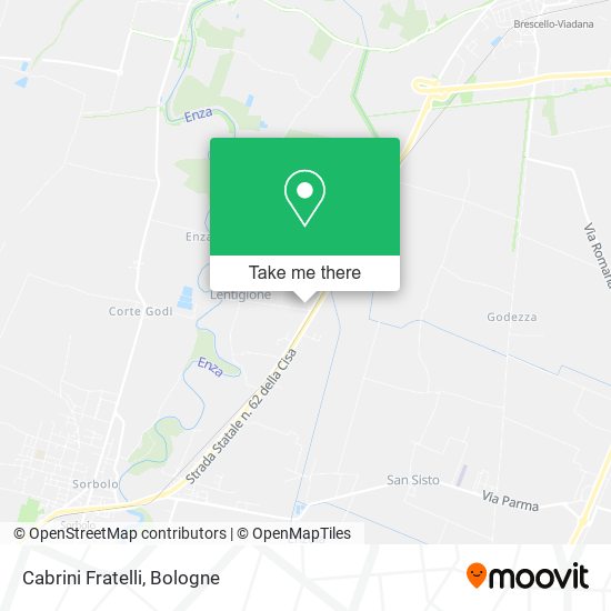 Cabrini Fratelli map