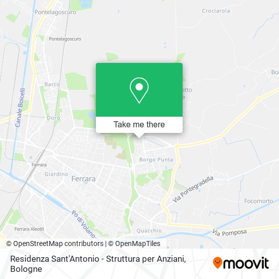 Residenza Sant'Antonio - Struttura per Anziani map