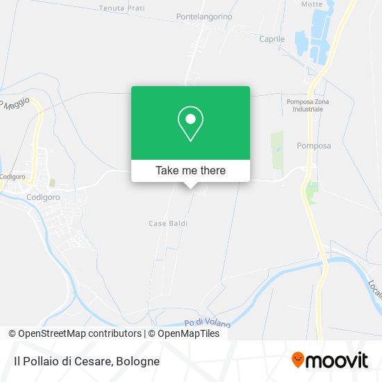 Il Pollaio di Cesare map