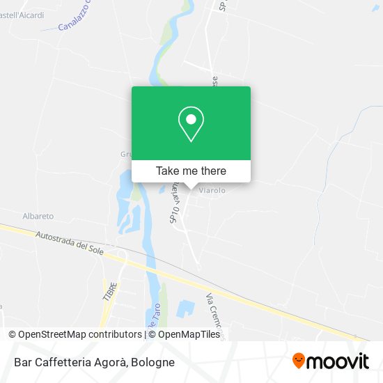Bar Caffetteria Agorà map