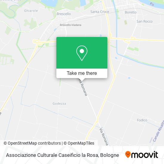 Associazione Culturale Caseificio la Rosa map