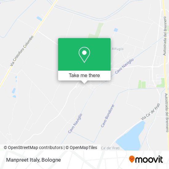 Manpreet Italy map