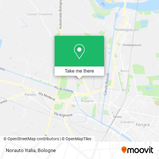 Norauto Italia map