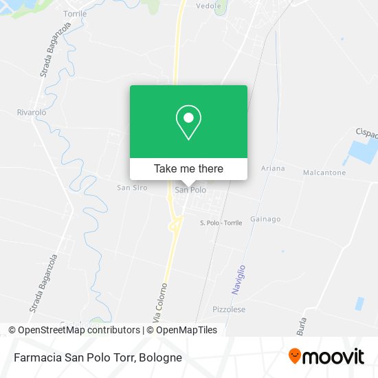 Farmacia San Polo Torr map