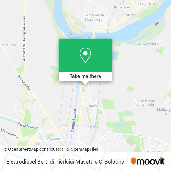 Elettrodiesel Berti di Pierluigi Masetti e C map