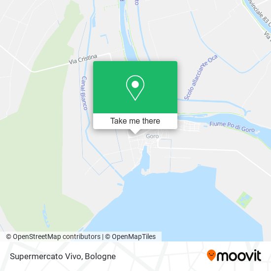 Supermercato Vivo map
