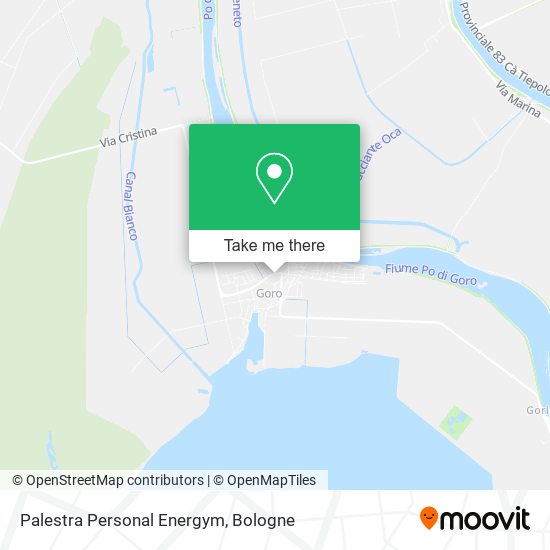 Palestra Personal Energym map