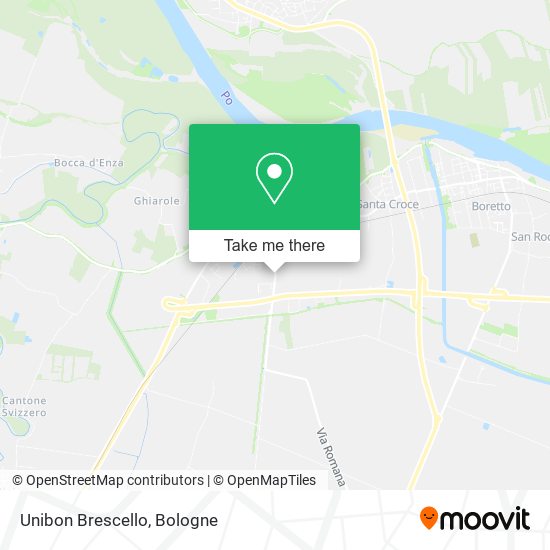 Unibon Brescello map