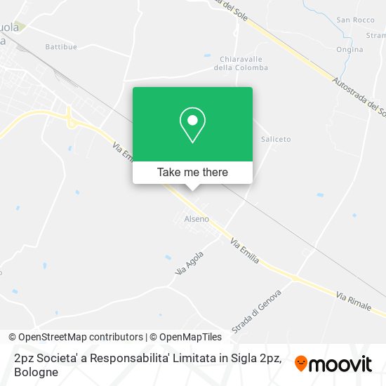 2pz Societa' a Responsabilita' Limitata in Sigla 2pz map