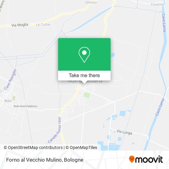 Forno al Vecchio Mulino map