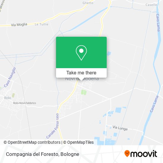 Compagnia del Foresto map
