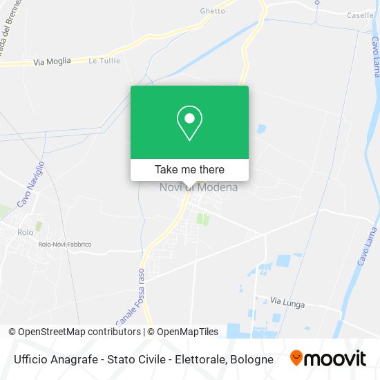 Ufficio Anagrafe - Stato Civile - Elettorale map