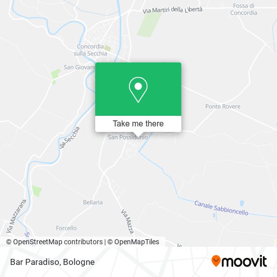 Bar Paradiso map