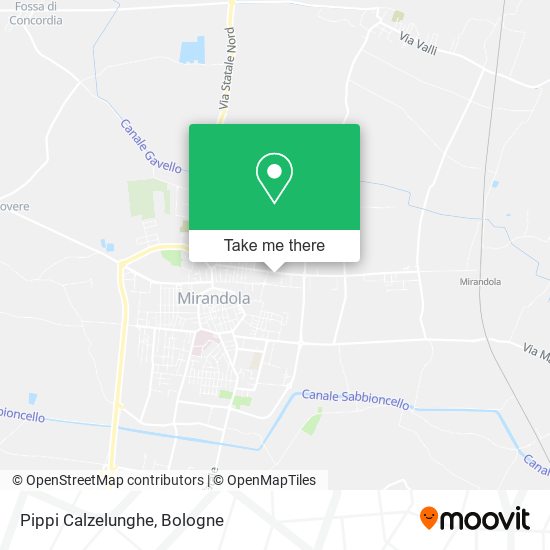 Pippi Calzelunghe map