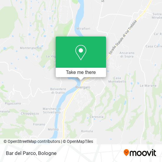 Bar del Parco map
