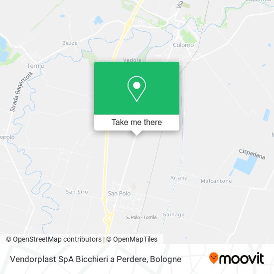 Vendorplast SpA Bicchieri a Perdere map
