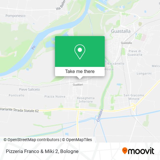 Pizzeria Franco & Miki 2 map