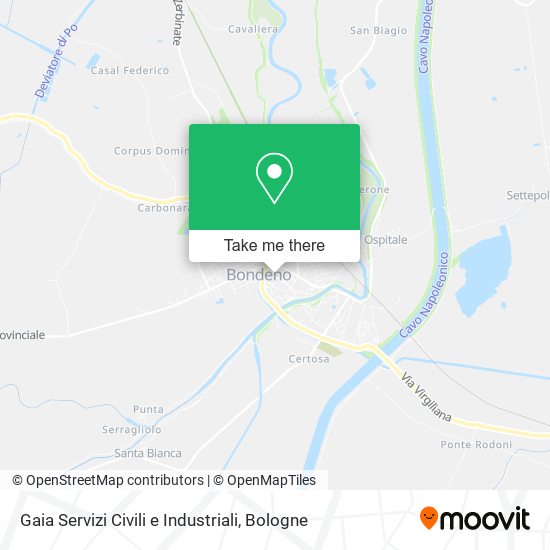 Gaia Servizi Civili e Industriali map