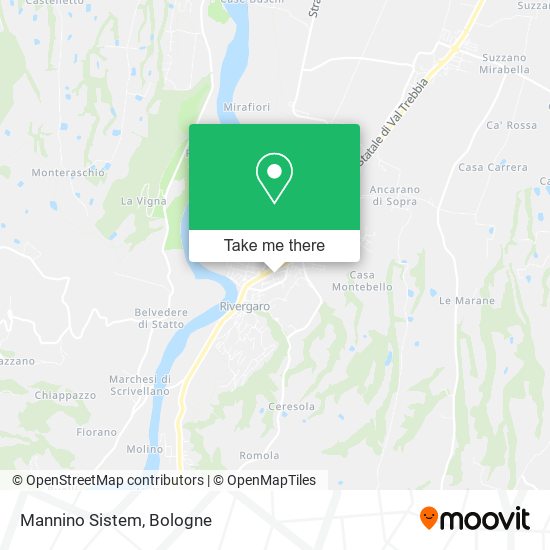 Mannino Sistem map