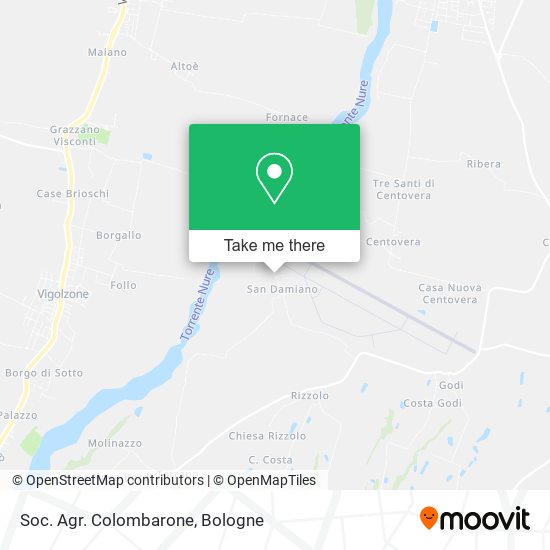 Soc. Agr. Colombarone map