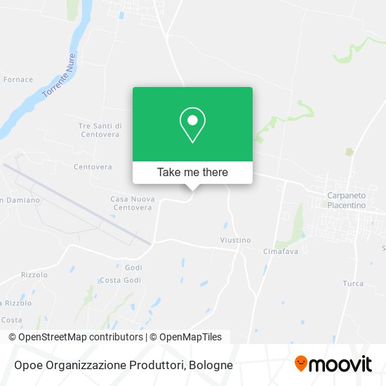 Opoe Organizzazione Produttori map