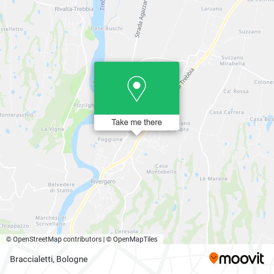 Braccialetti map