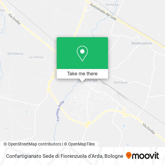 Confartigianato Sede di Fiorenzuola d'Arda map