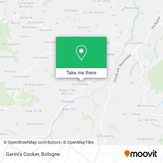 Gerini's Cocker map