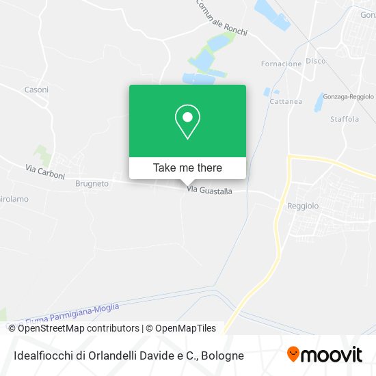 Idealfiocchi di Orlandelli Davide e C. map
