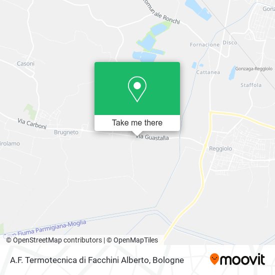 A.F. Termotecnica di Facchini Alberto map