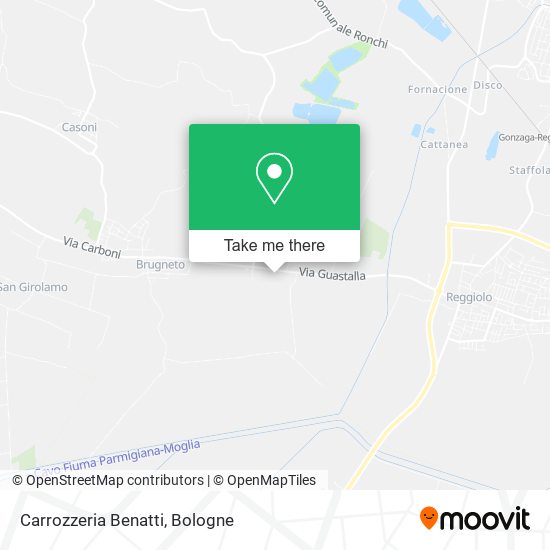 Carrozzeria Benatti map