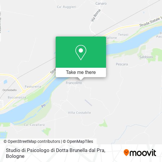 Studio di Psicologo di Dotta Brunella dal Pra map