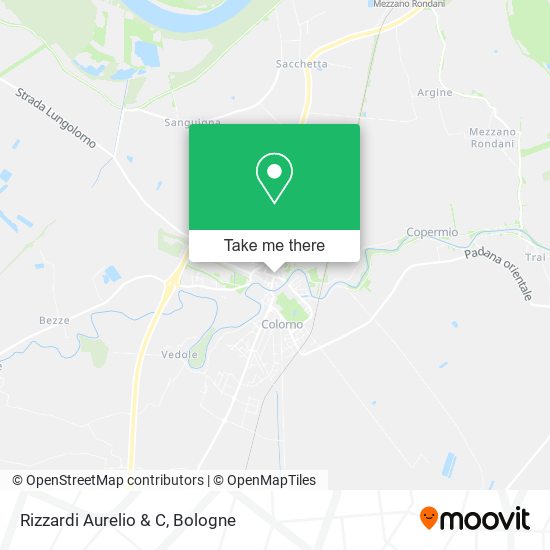 Rizzardi Aurelio & C map