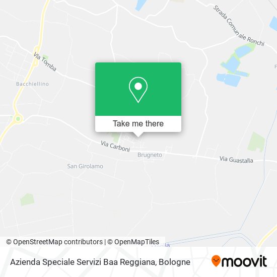 Azienda Speciale Servizi Baa Reggiana map
