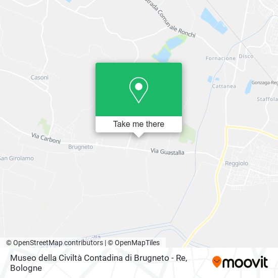Museo della Civiltà Contadina di Brugneto - Re map