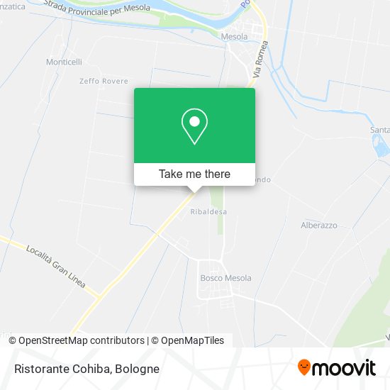Ristorante Cohiba map