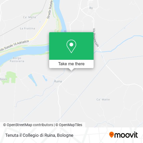 Tenuta il Collegio di Ruina map