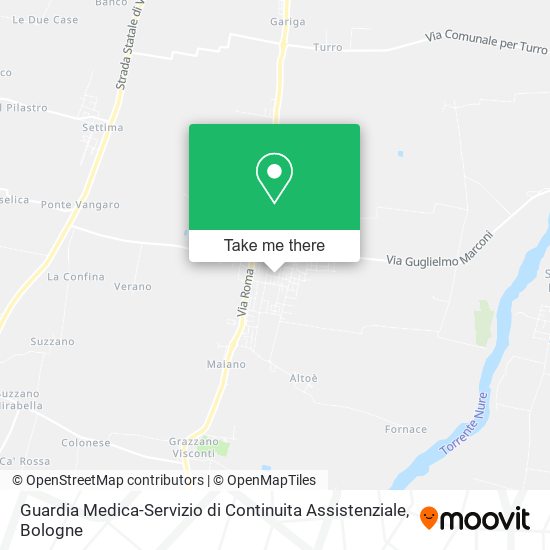 Guardia Medica-Servizio di Continuita Assistenziale map